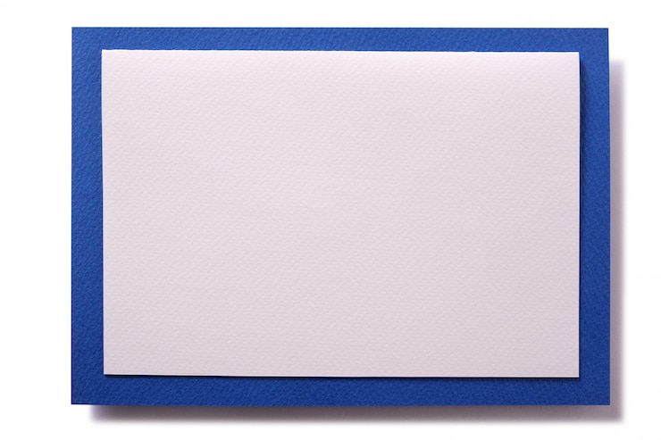 Foto gratuito bordo blu della carta dell'invito di natale