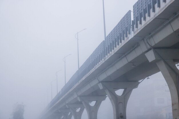 Bridge in Smog