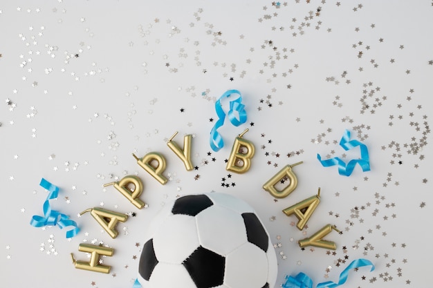 Buon compleanno a tema calcio