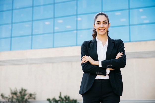 Businesswoman di successo professionale