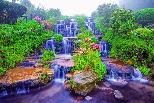 Caduta d'acqua.