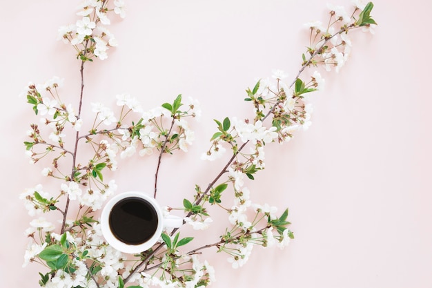 Caffè e fiori