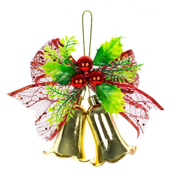 campane di Natale Shiny decorate