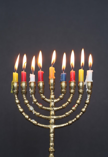 Candele colorate, Hanukkah