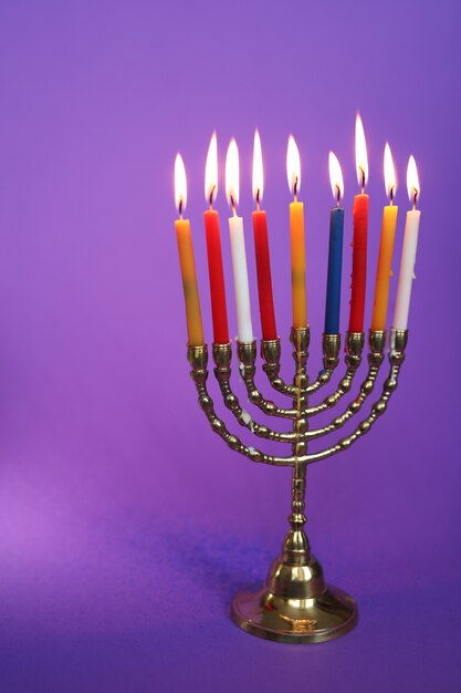 Candele colorate, Hanukkah