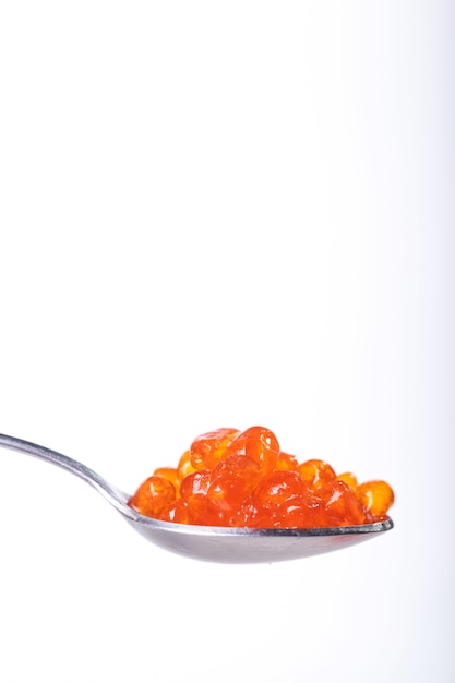 Capelin Sushi Caviar - Masago Orange. Caviale di trota affumicata o caviale di salmone kosher