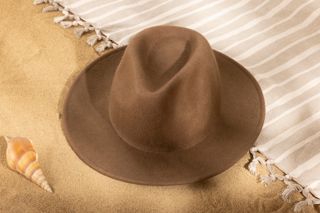 Cappello Fedora in studio still life