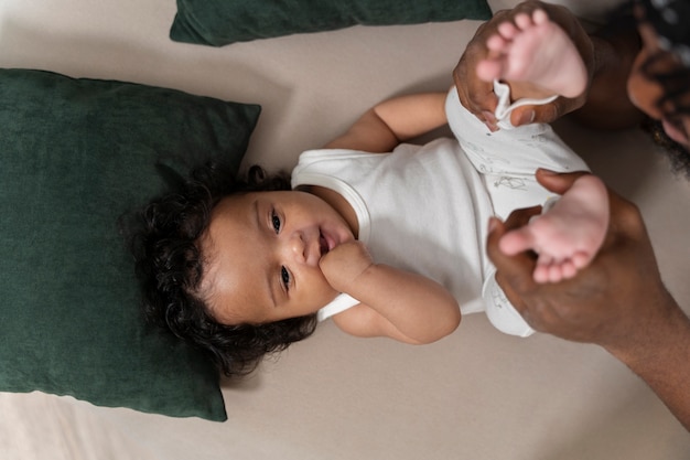 Carino piccolo bambino nel loro primo anno di vita