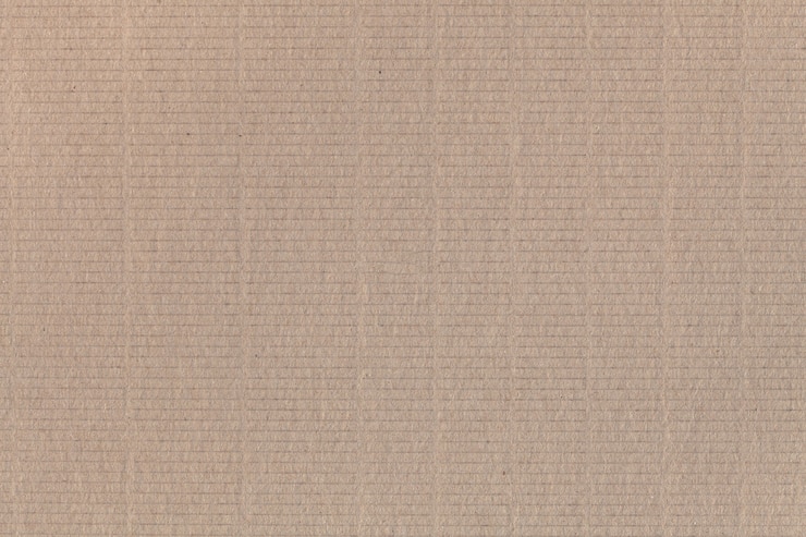 Foto gratuito carta da parati a righe beige