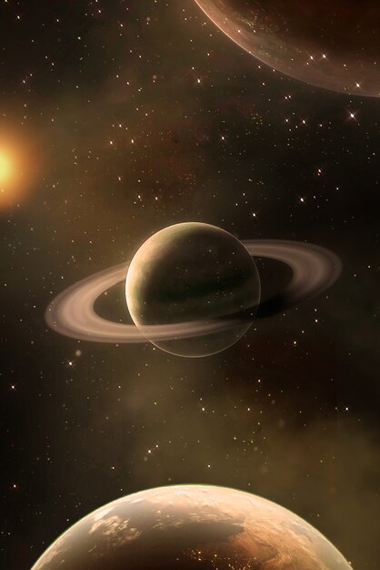Carta da parati concetto astrale
