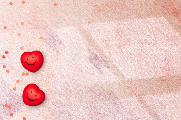 Foto gratuito carta da parati del cuore di san valentino, sfondo rosa, concetto di amore e supporto
