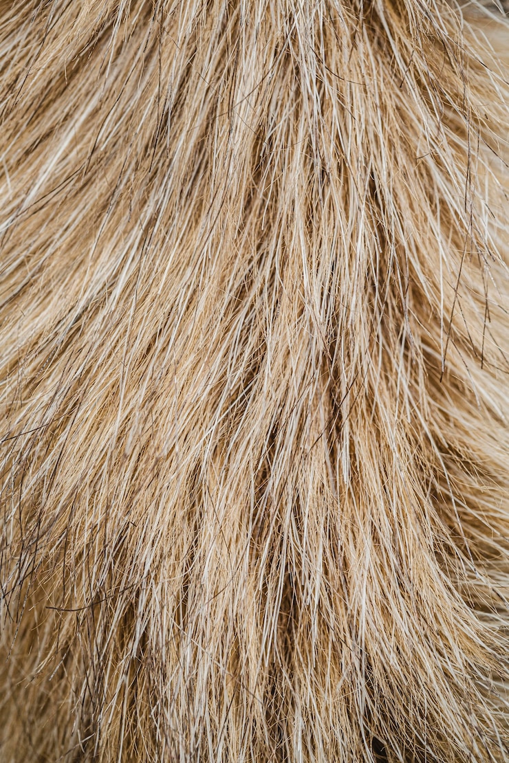 Foto gratuito carta da parati piatta per peli di cane