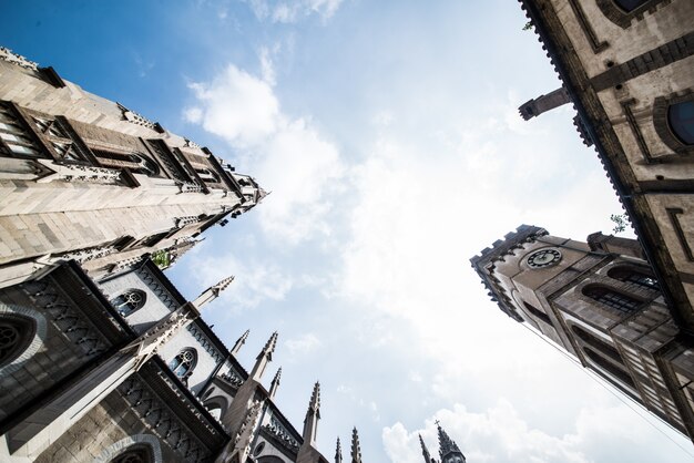 Cattedrale vista dal basso