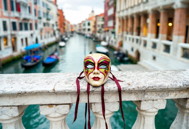 Foto gratuito celebrazione del carnevale di venezia