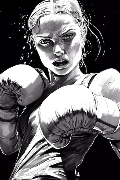 Celebrazione del giorno della boxe in stile arte digitale