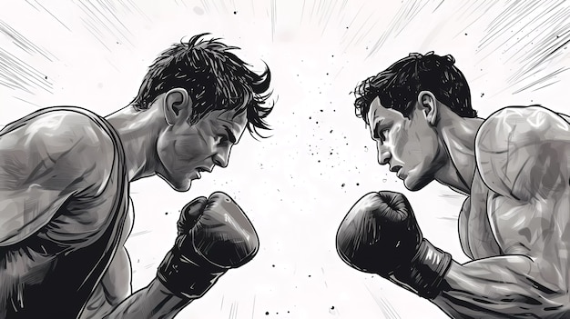 Celebrazione del giorno della boxe in stile arte digitale