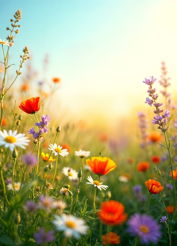 Foto gratuito celebrazione del giorno di primavera con la bella natura