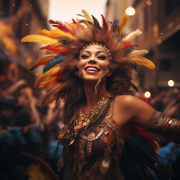 Celebrazione del Mardi Gras a New Orleans