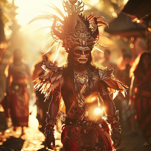 Celebrazione della giornata di Nyepi in Indonesia