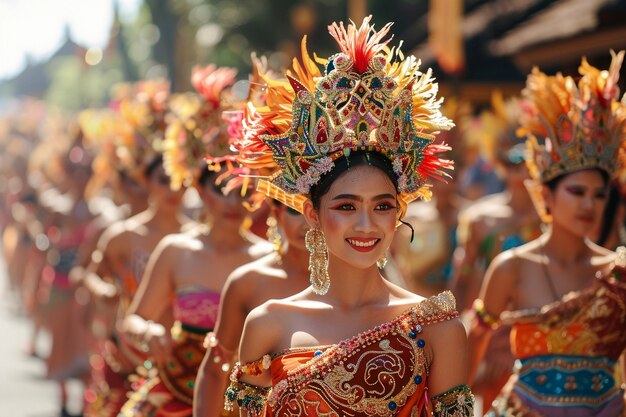 Celebrazione della giornata di Nyepi in Indonesia