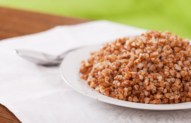 cereali bolliti di grano saraceno