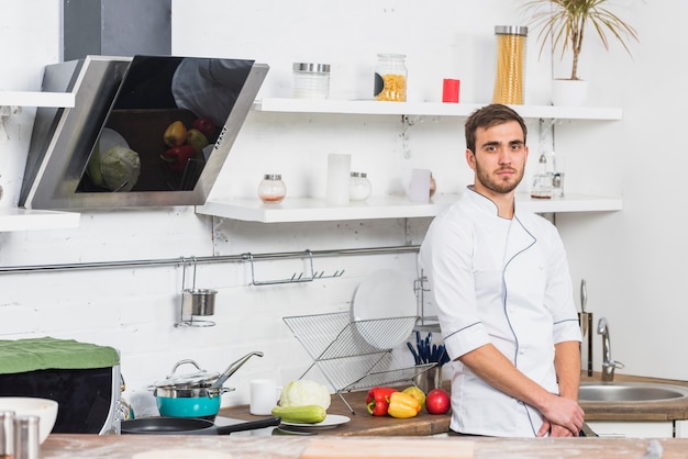 Chef in cucina