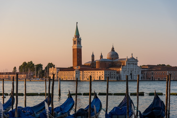 Foto gratuito chiesa di san giorgio maggiore a venezia, italia