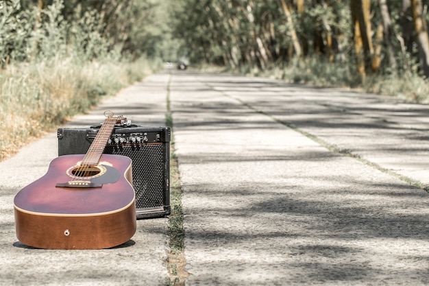 Chitarra in viaggio