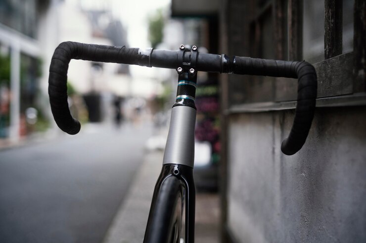 Foto gratuito chiudere la bicicletta all'aperto