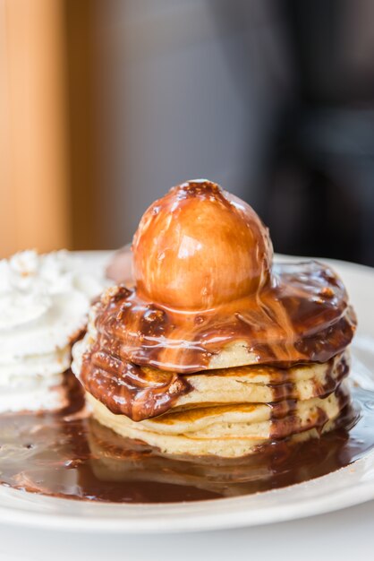 Chocolate pancake