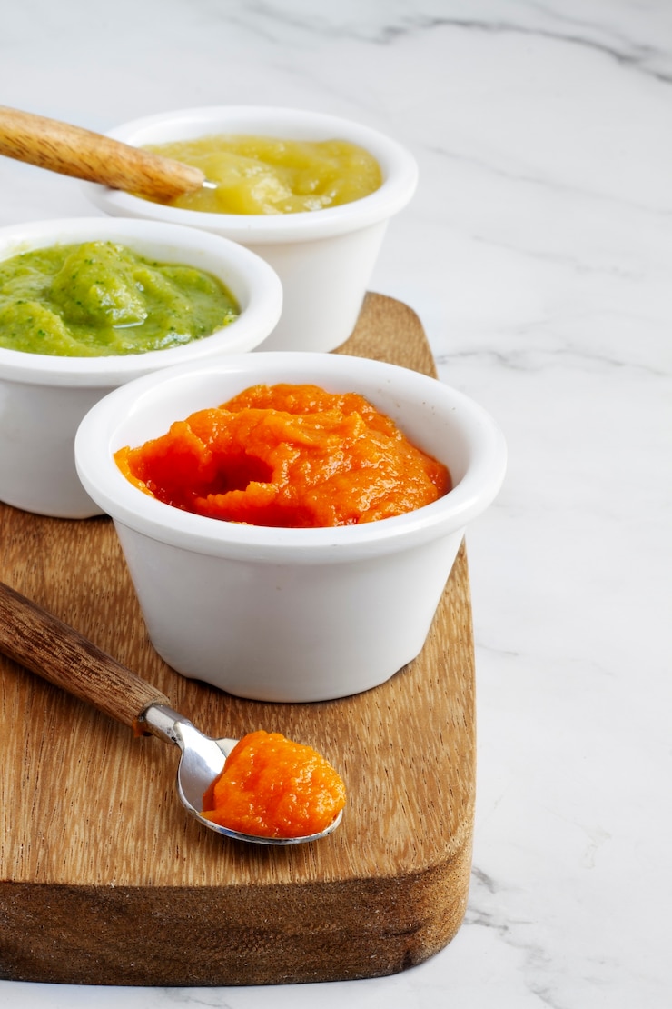 Foto gratuito cibo delizioso ad alto angolo per i bambini