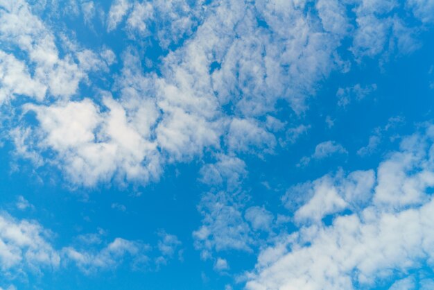 cieli vista di paesaggio nuvola di primavera