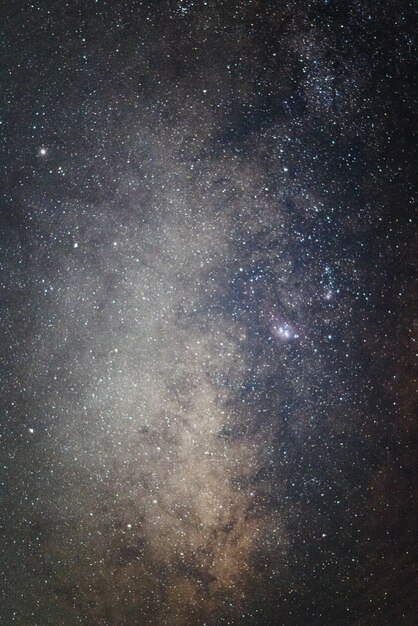 Cielo notturno stellato sopra la notte stellata