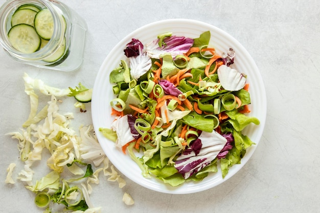 Ciotola con insalata