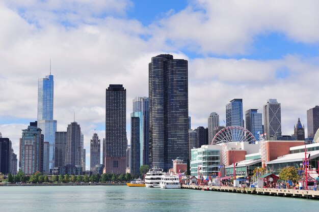 Città del centro di Chicago