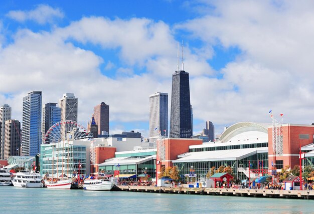 Città del centro di Chicago