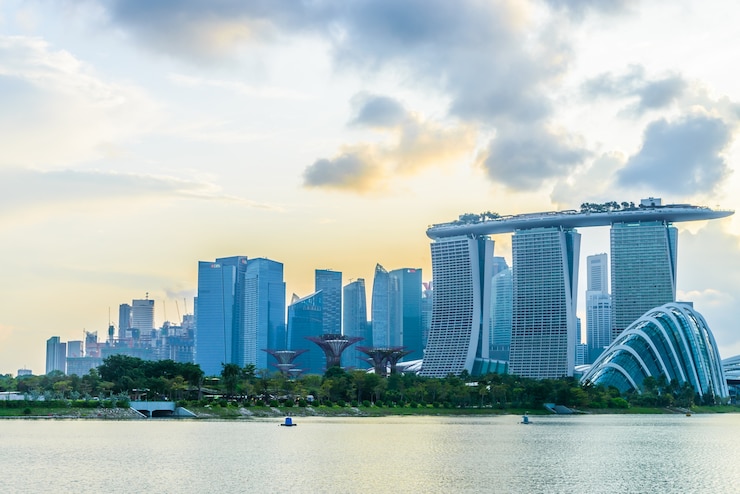 Foto gratuito città di singapore