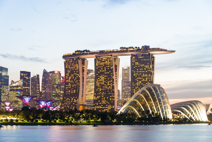 Foto gratuito città di singapore