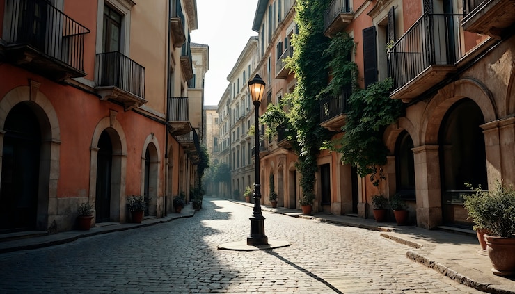 Foto gratuito città europea classica e urbana