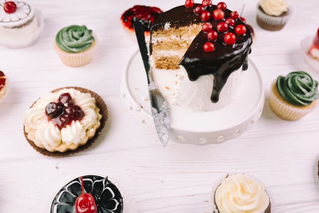 Close-up cupcakes e torte