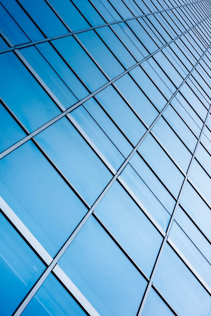 Foto gratuito close-up di edifici per uffici moderni