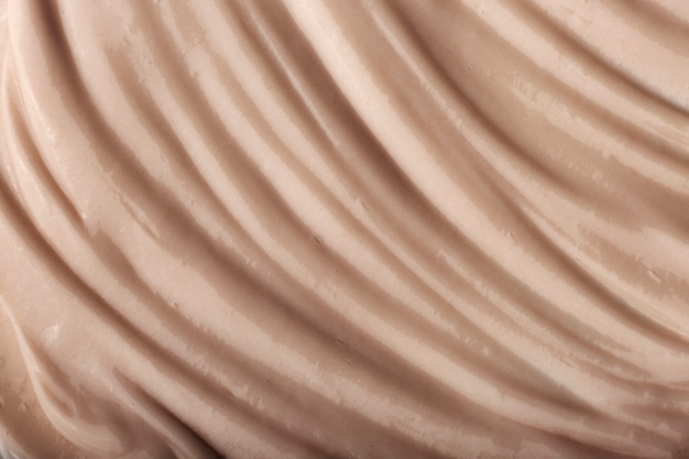 Close up texture di crema