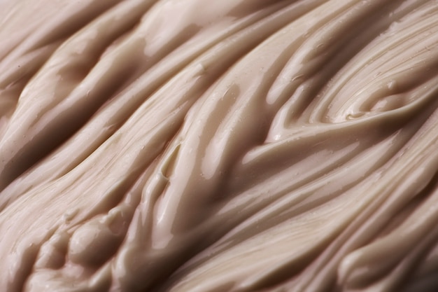 Close up texture di crema