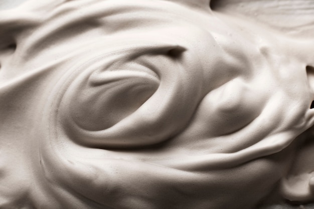 Close up texture di crema