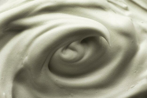 Close up texture di crema