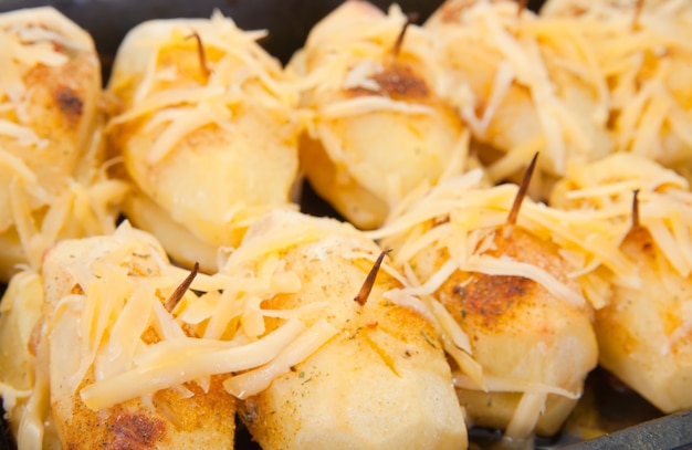 Closeup di patate