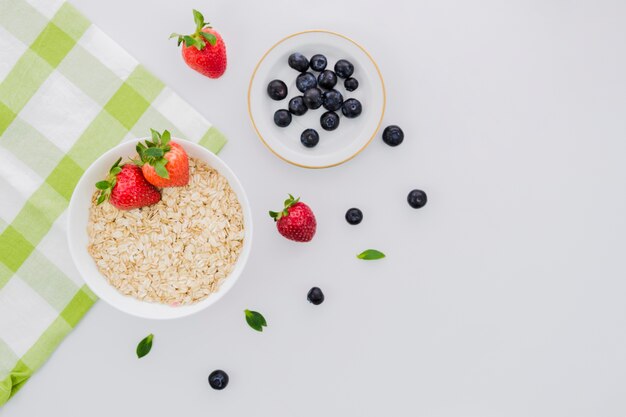 Colazione sana con frutta