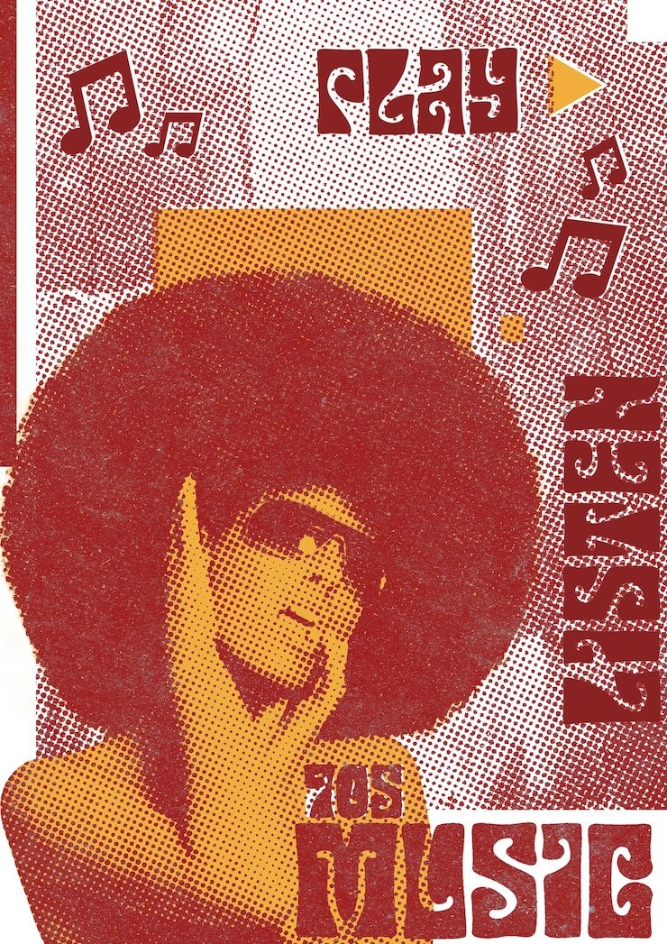 Foto gratuito collage con effetto duotone