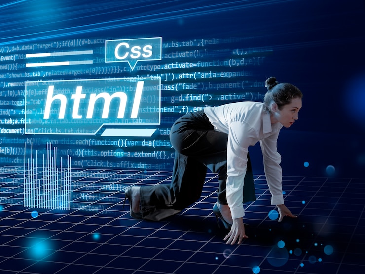 Foto gratuito collage di background di programmazione