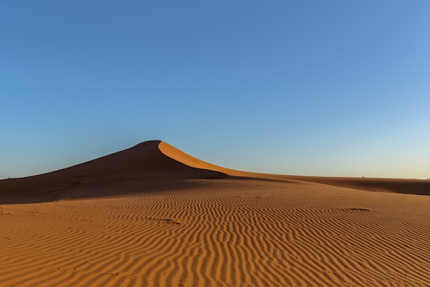 Colpo di dune nel deserto del Sahara, Marocco